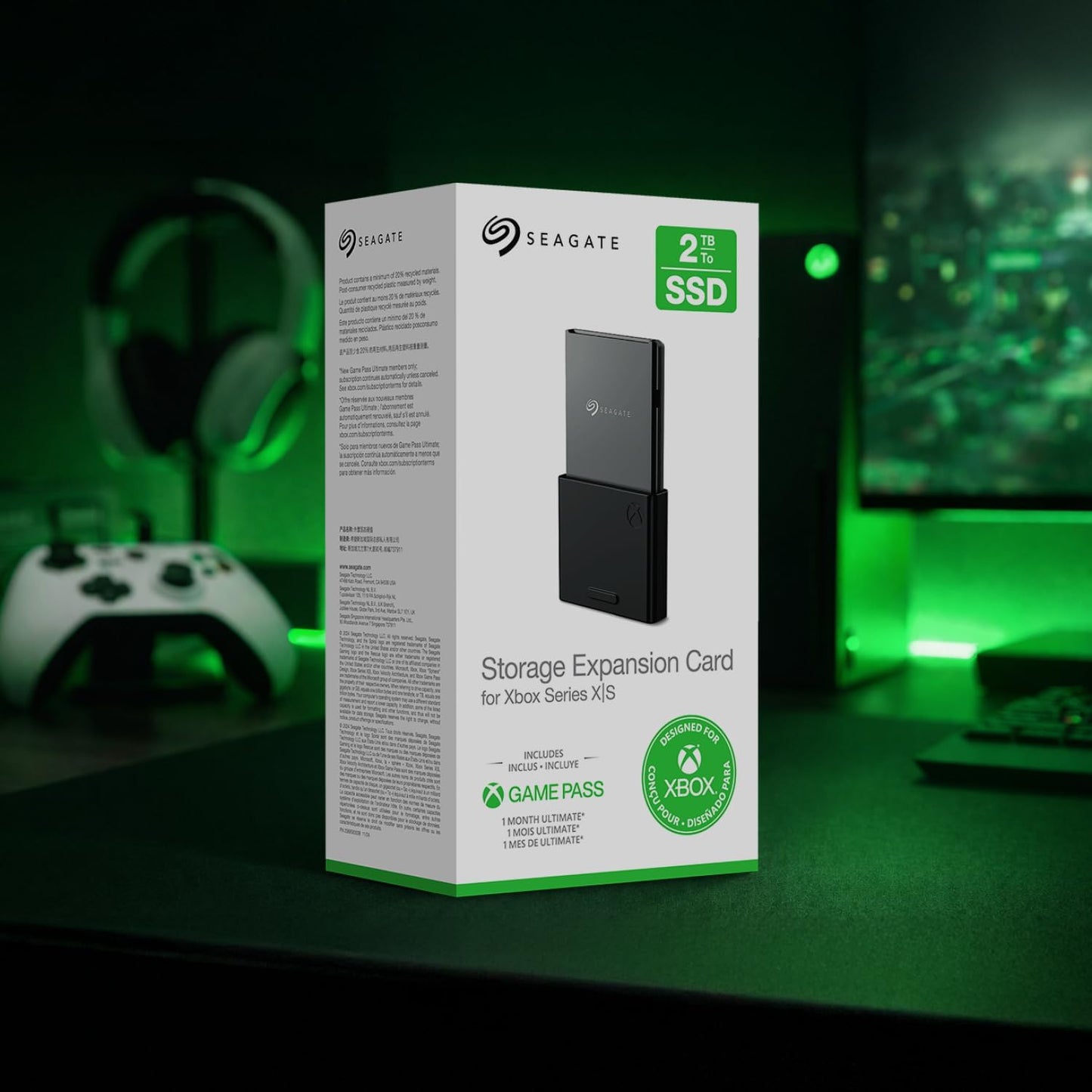 Storage Expansion Card for Xbox Series X|S 1TB Solid State Drive - Nvme Expansion SSD for Xbox Series X|S (STJR1000400)
